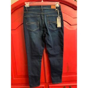 NWT Americanino Italy Sze 10 Dark Blue Jeans High Rise Skinny Fit Denim Giftable